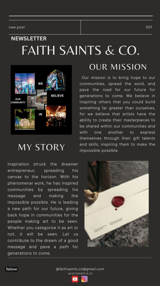 ||BLOG|| - Faith Saints & Co.™