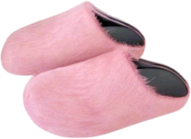 Pink Fur Slippers - Faith Saints & Co.™