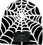 Faith Saints & Co.™ Black Spider print beanie - Faith Saints & Co.™